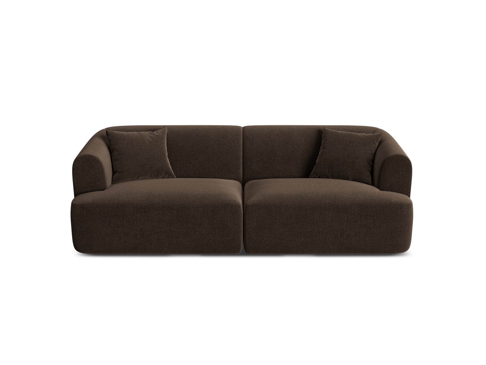 Campi Modular Sofa, 3 Seats, 220x90 cm — Chocolate