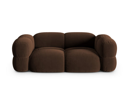 Loretto Sofa, 3 Seats, 210x100 cm — Chocolate