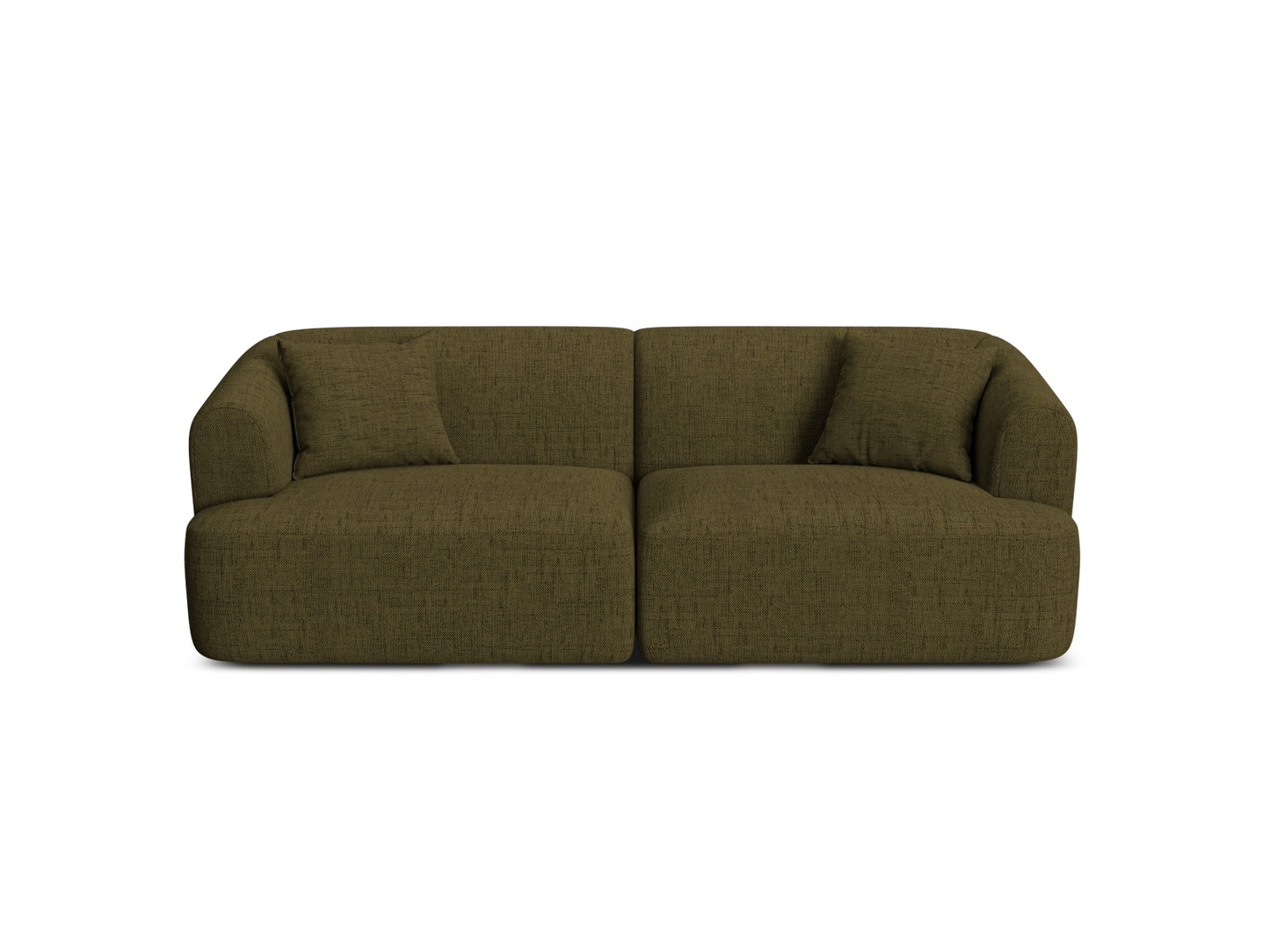 Campi Modular Sofa, 3 Seats, 220x90 cm — Green