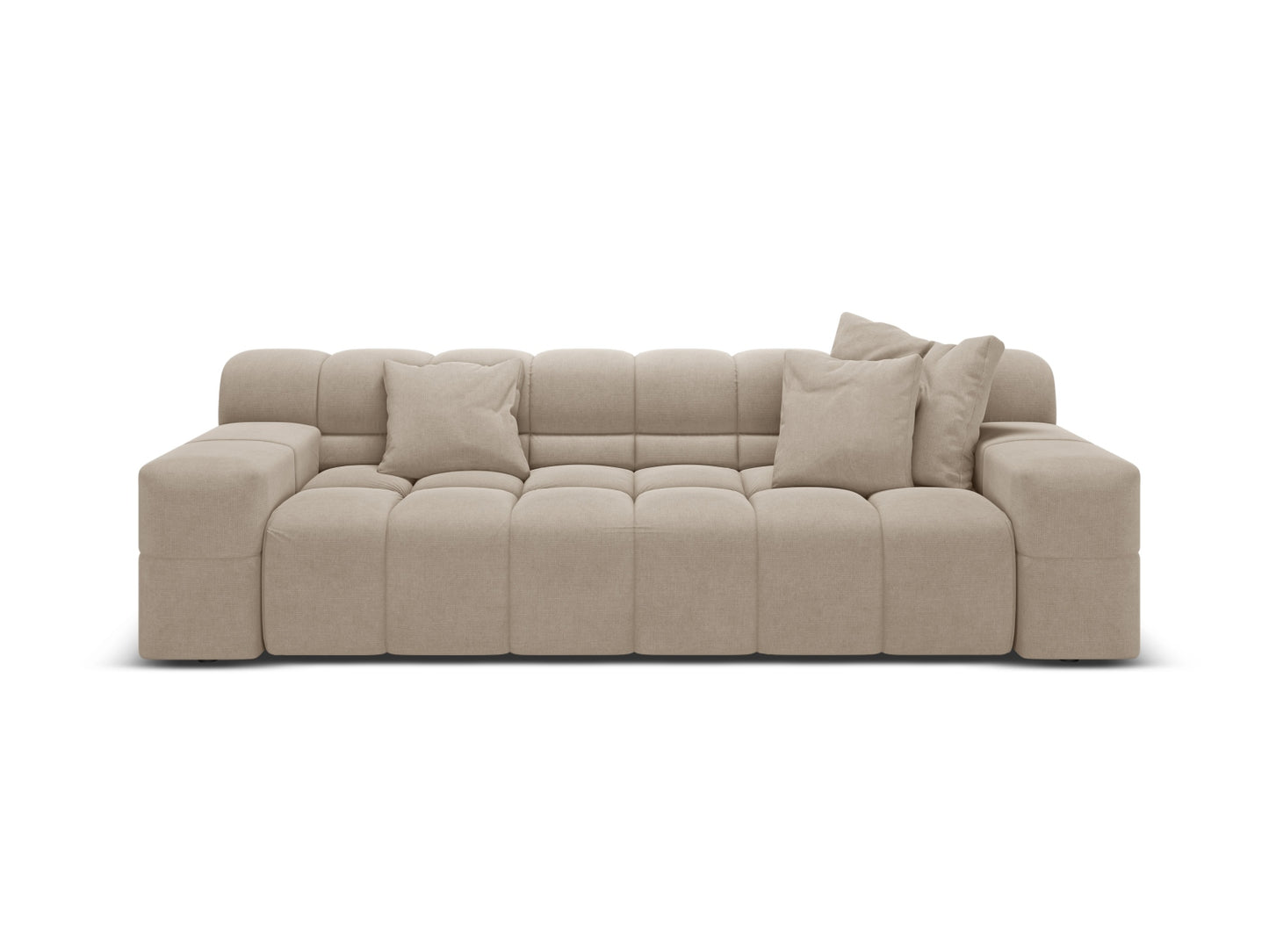 Hawaii Sofa, 3 Seats, 240x100 cm — Cappuccino