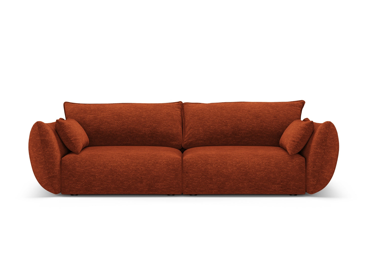 Matera Sofa, 3 Seats, 208x110 cm — Terracotta