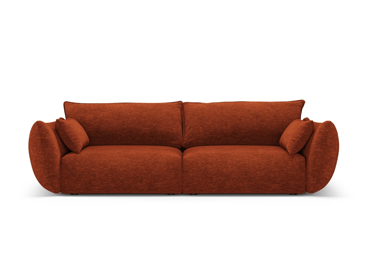 Matera Sofa, 3 Seats, 208x110 cm — Terracotta