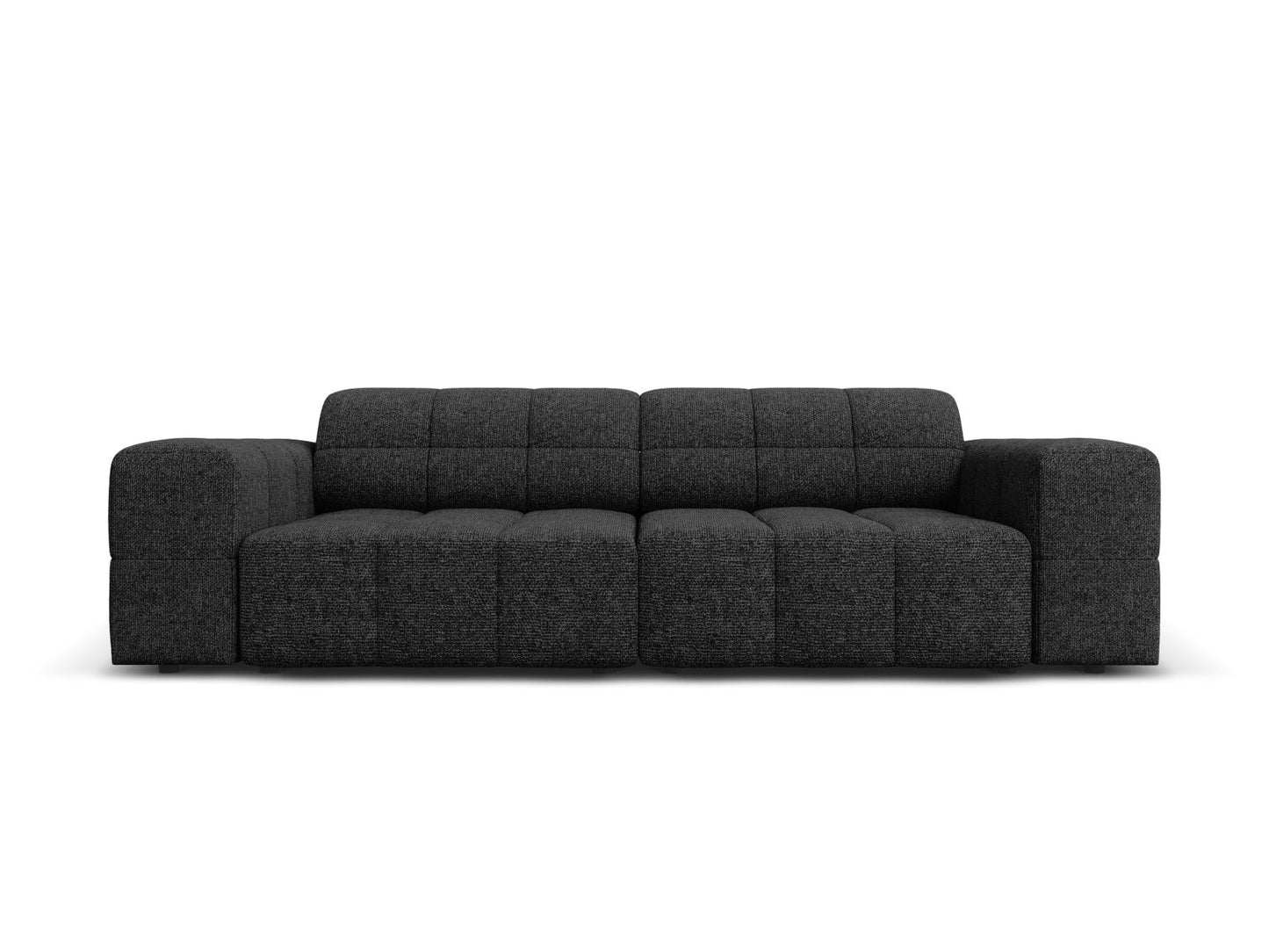 Chicago Sofa, 3 Seats, 212x102 cm — Black