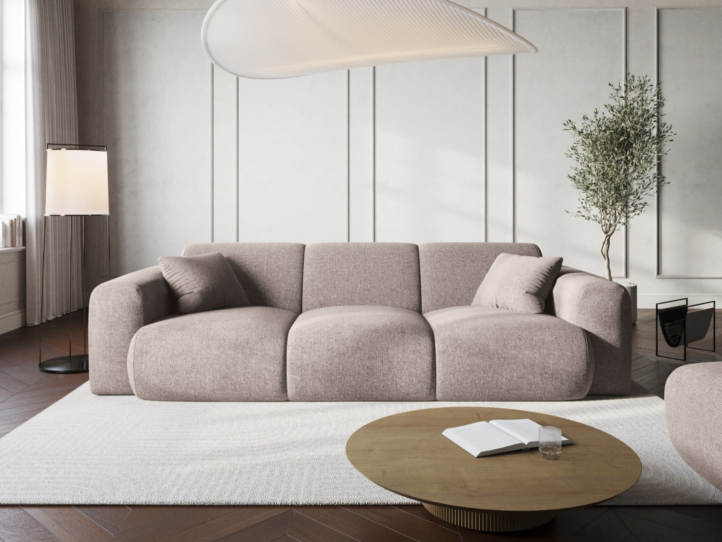 Nolio Sofa, 3 Seats, 235x95 cm