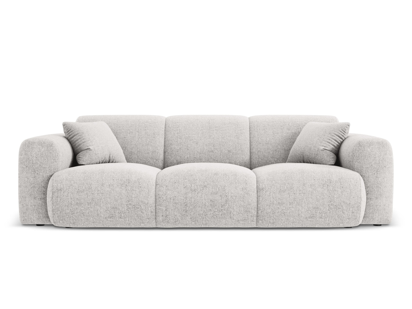 Nolio Sofa, 3 Seats, 235x95 cm — Light Grey