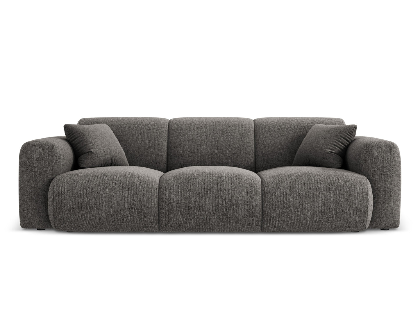Nolio Sofa, 3 Seats, 235x95 cm — Grey