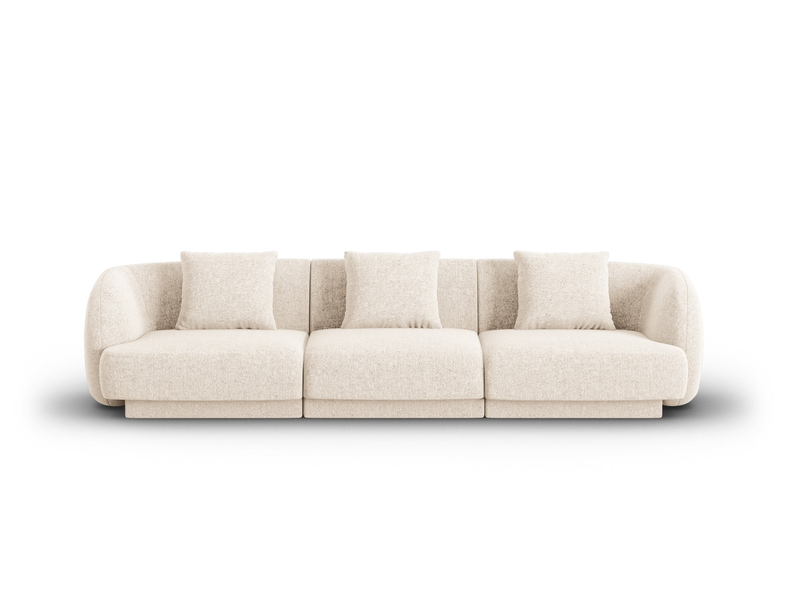 Tulum Sofa, 3 Seats, 255x90 cm — Light Beige