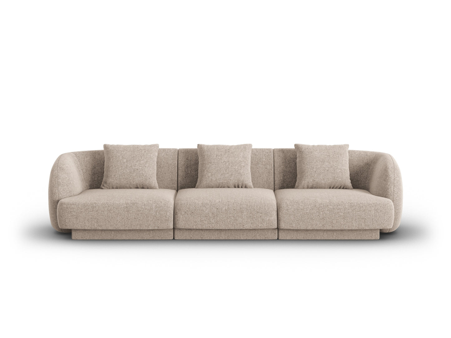 Tulum Sofa, 3 Seats, 255x90 cm — Beige