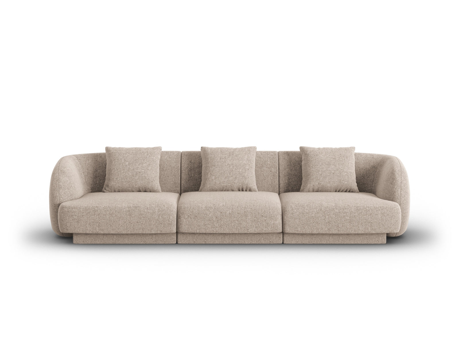 Tulum Sofa, 3 Seats, 255x90 cm — Beige
