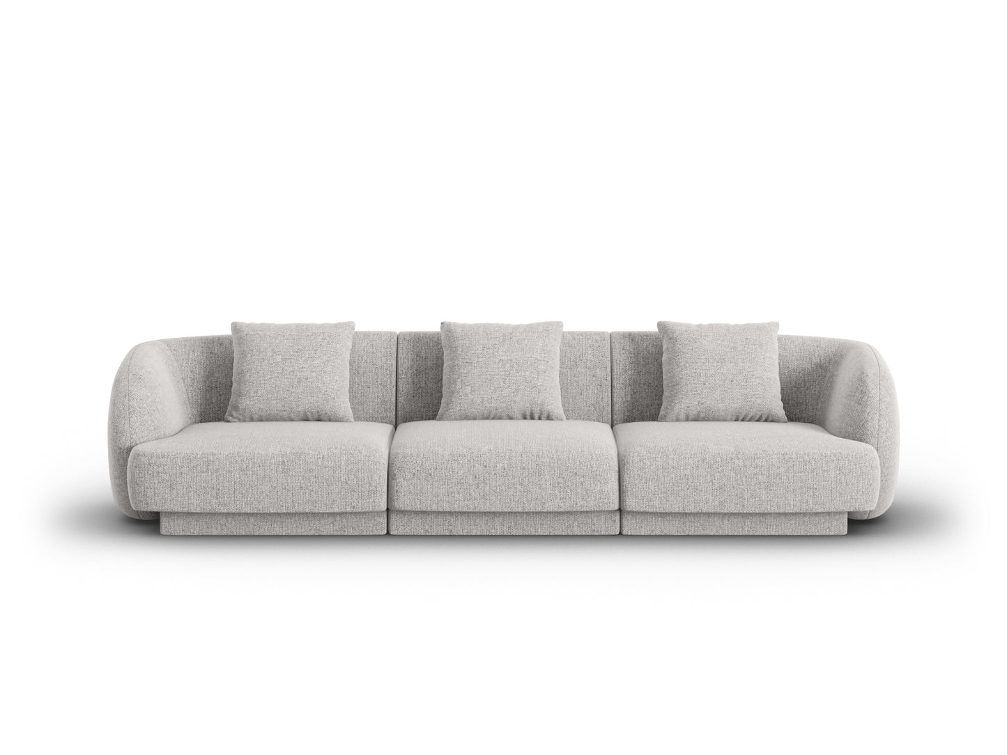 Tulum Sofa, 3 Seats, 255x90 cm — Light Grey