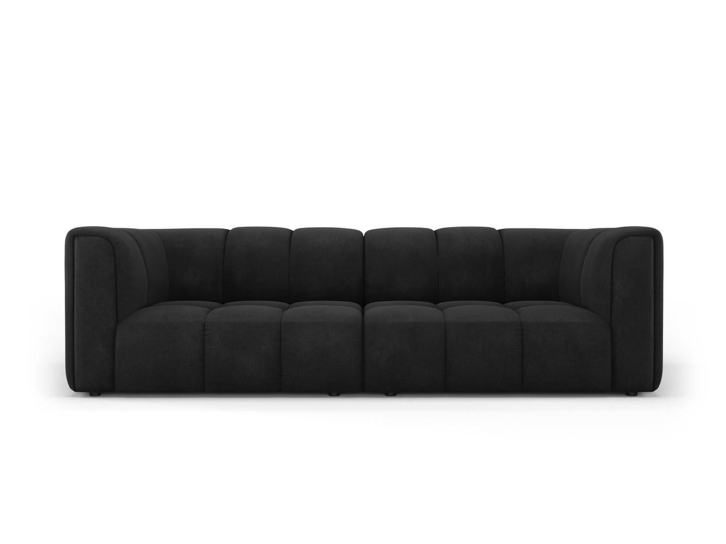 Moritz Modular Sofa, 3 Seats, 226x96 cm — Black