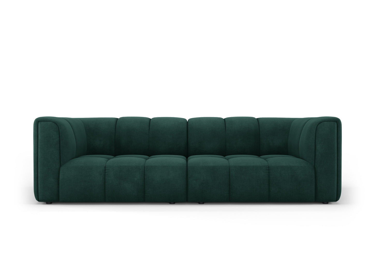 Moritz Modular Sofa, 3 Seats, 226x96 cm — Bottle Green