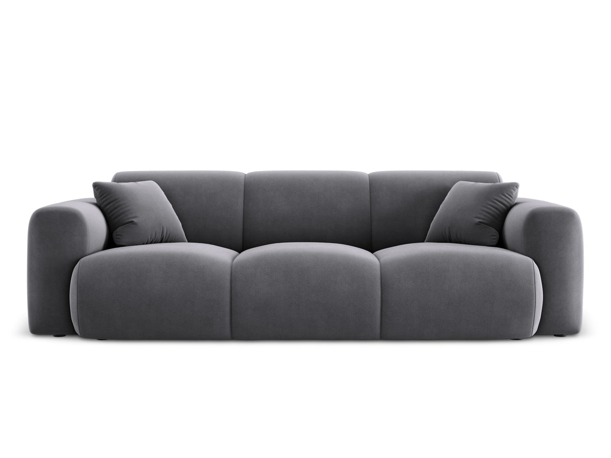 Nolio Sofa, 3 Seats, 235x95 cm — Dark Grey