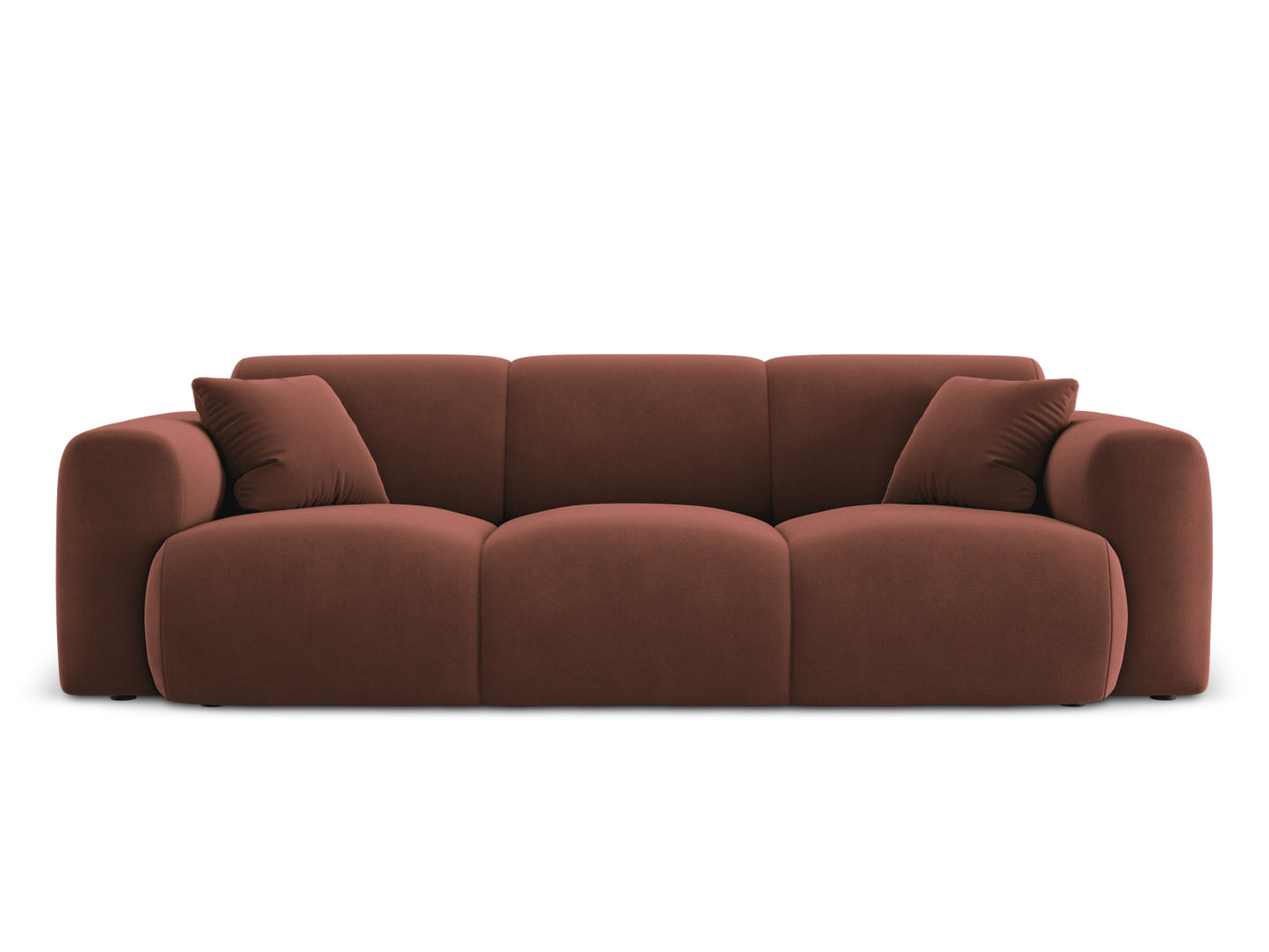 Nolio Sofa, 3 Seats, 235x95 cm — Cuoio