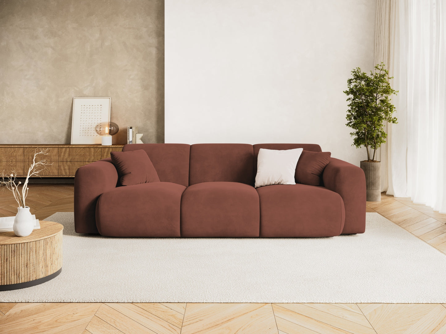 Nolio Sofa, 3 Seats, 235x95 cm