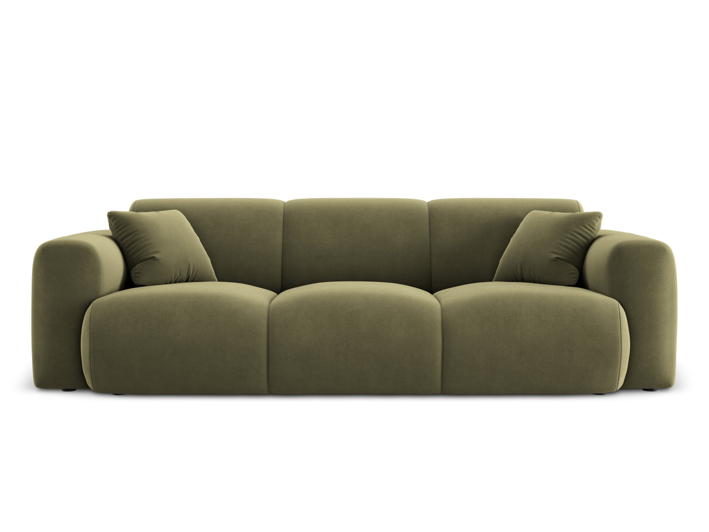 Nolio Sofa, 3 Seats, 235x95 cm — Light Green
