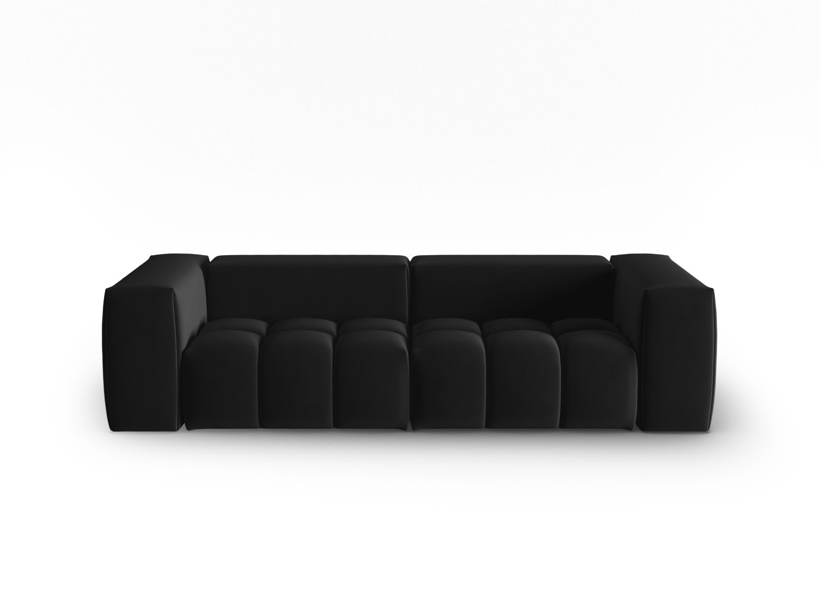 Verona Modular Sofa, 3 Seats, 230x85 cm — Black