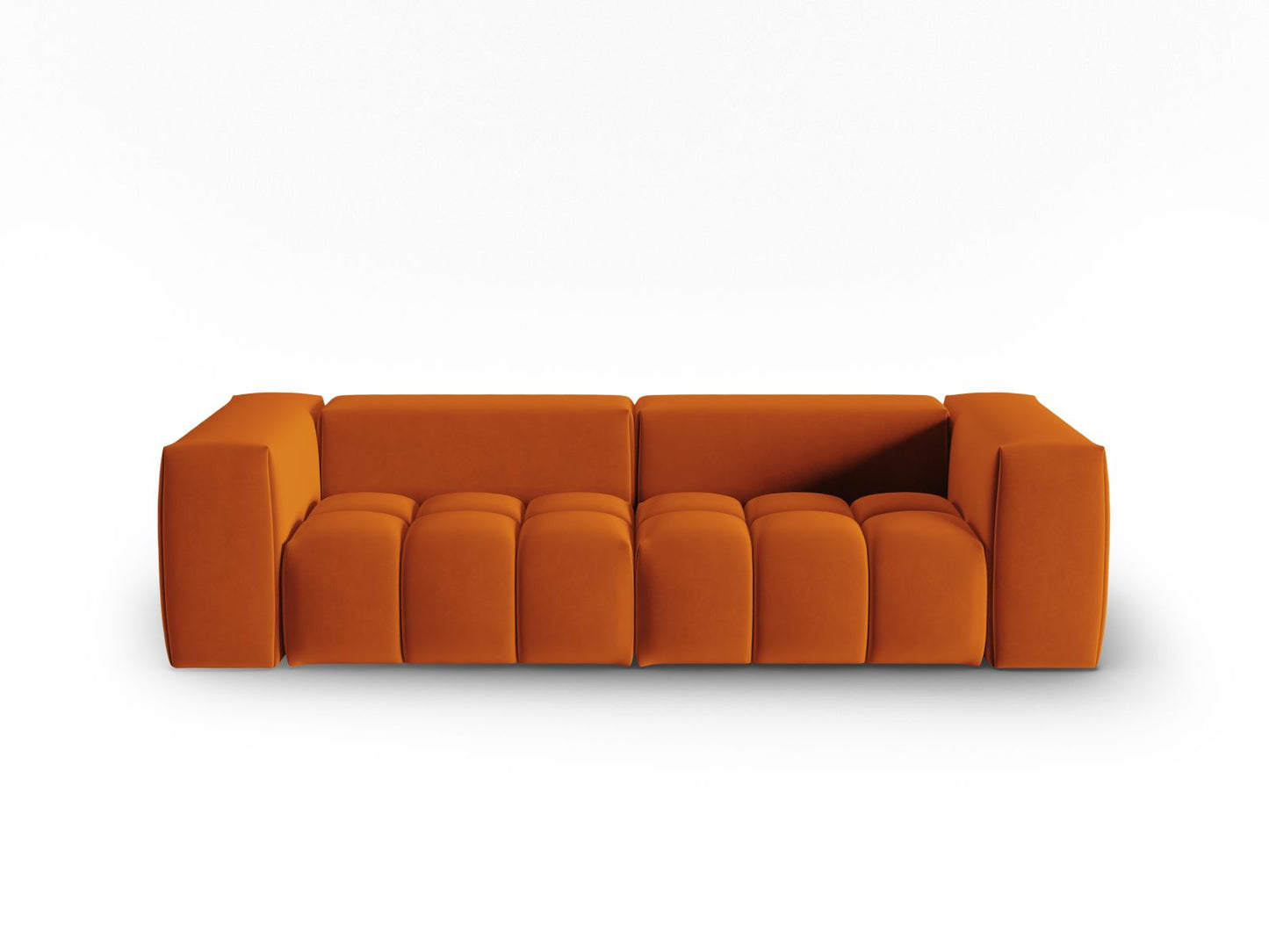 Verona Modular Sofa, 3 Seats, 230x85 cm — Terracotta