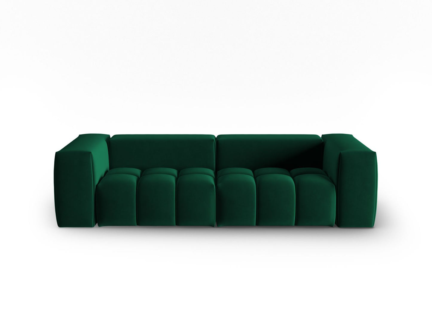 Verona Modular Sofa, 3 Seats, 230x85 cm — Bottle Green