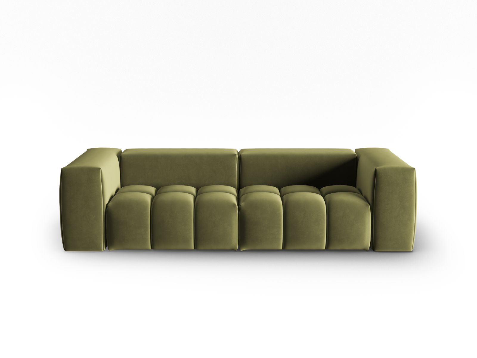 Verona Modular Sofa, 3 Seats, 230x85 cm — Light Green