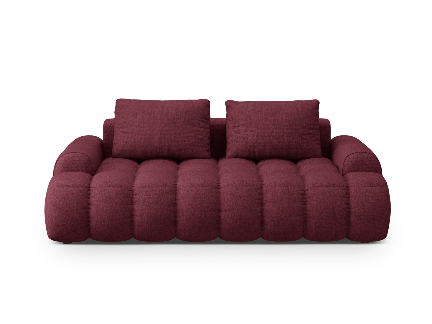 Linz Sofa, 3 Seats, 200x100 cm — Burgundy