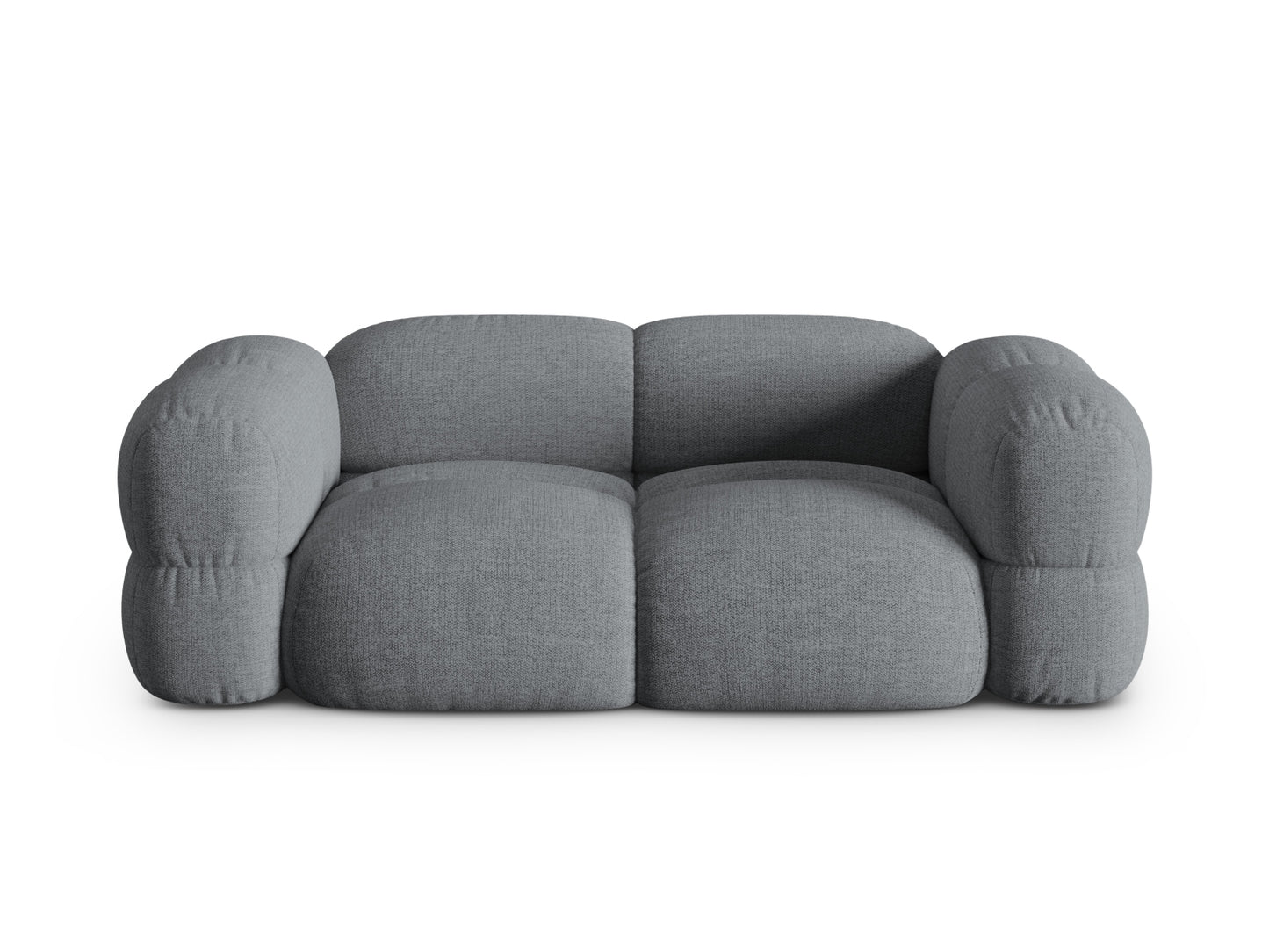 Loretto Sofa, 3 Seats, 210x100 cm — Grey