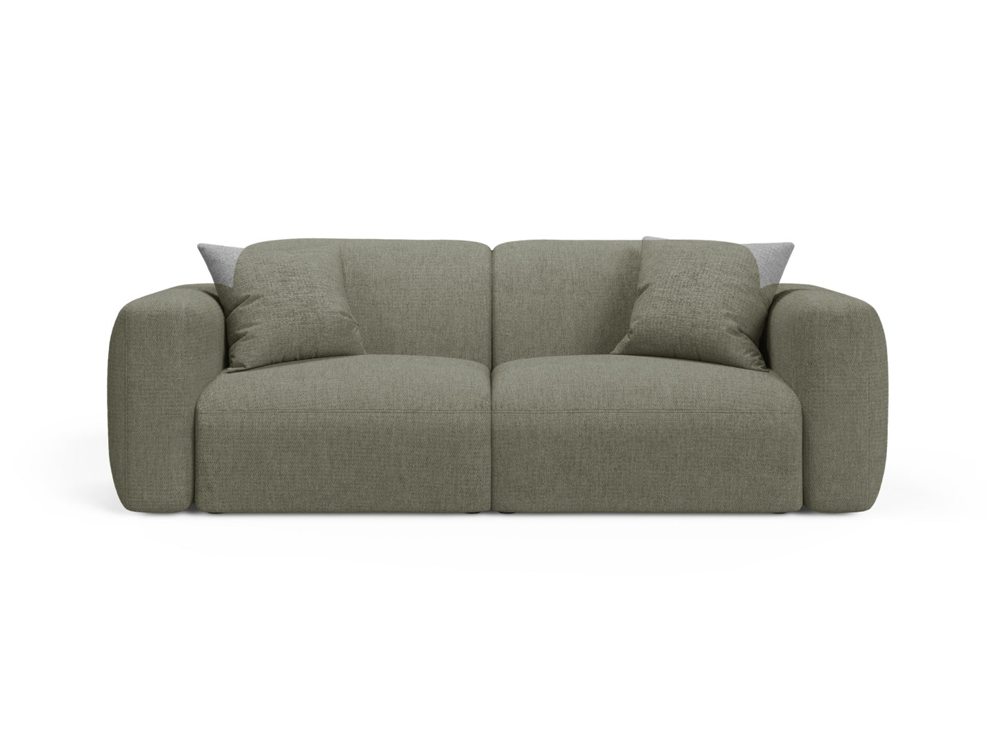 Strino Modular Sofa, 3 Seats, 220x98 cm — Dark Olive Green