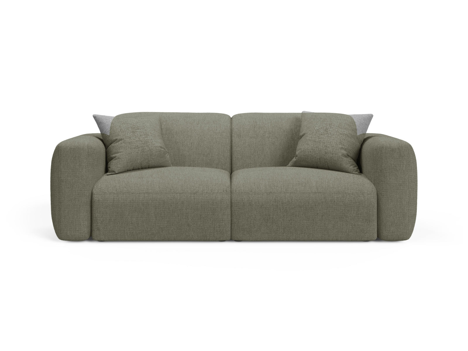 Strino Modular Sofa, 3 Seats, 220x98 cm — Dark Olive Green