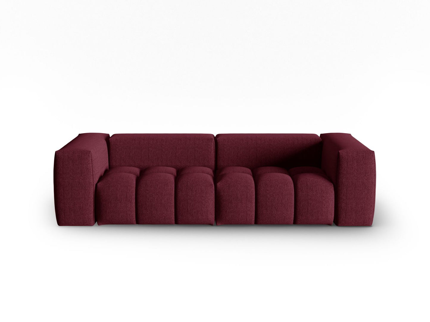 Verona Modular Sofa, 3 Seats, 230x85 cm — Burgundy