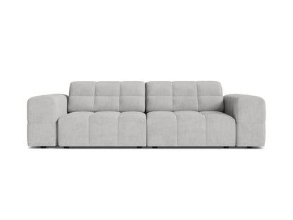 Chicago Sofa, 3 Seats, 212x102 cm — Silver