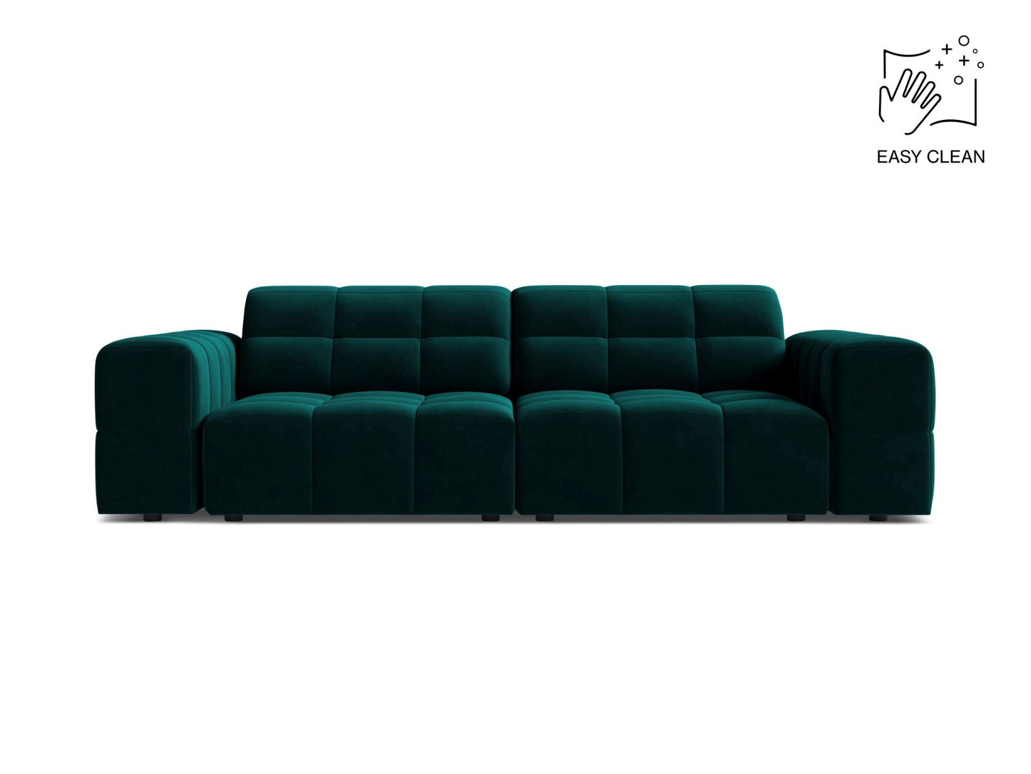 Chicago Sofa, 3 Seats, 212x102 cm — Deep Petrol