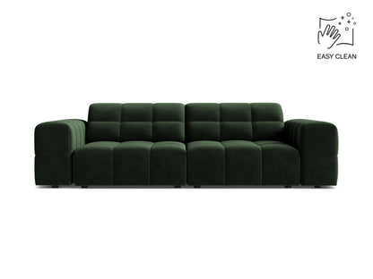 Chicago Sofa, 3 Seats, 212x102 cm — Bottle Green