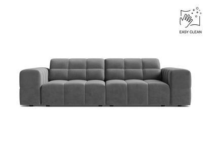 Chicago Sofa, 3 Seats, 212x102 cm — Light Grey