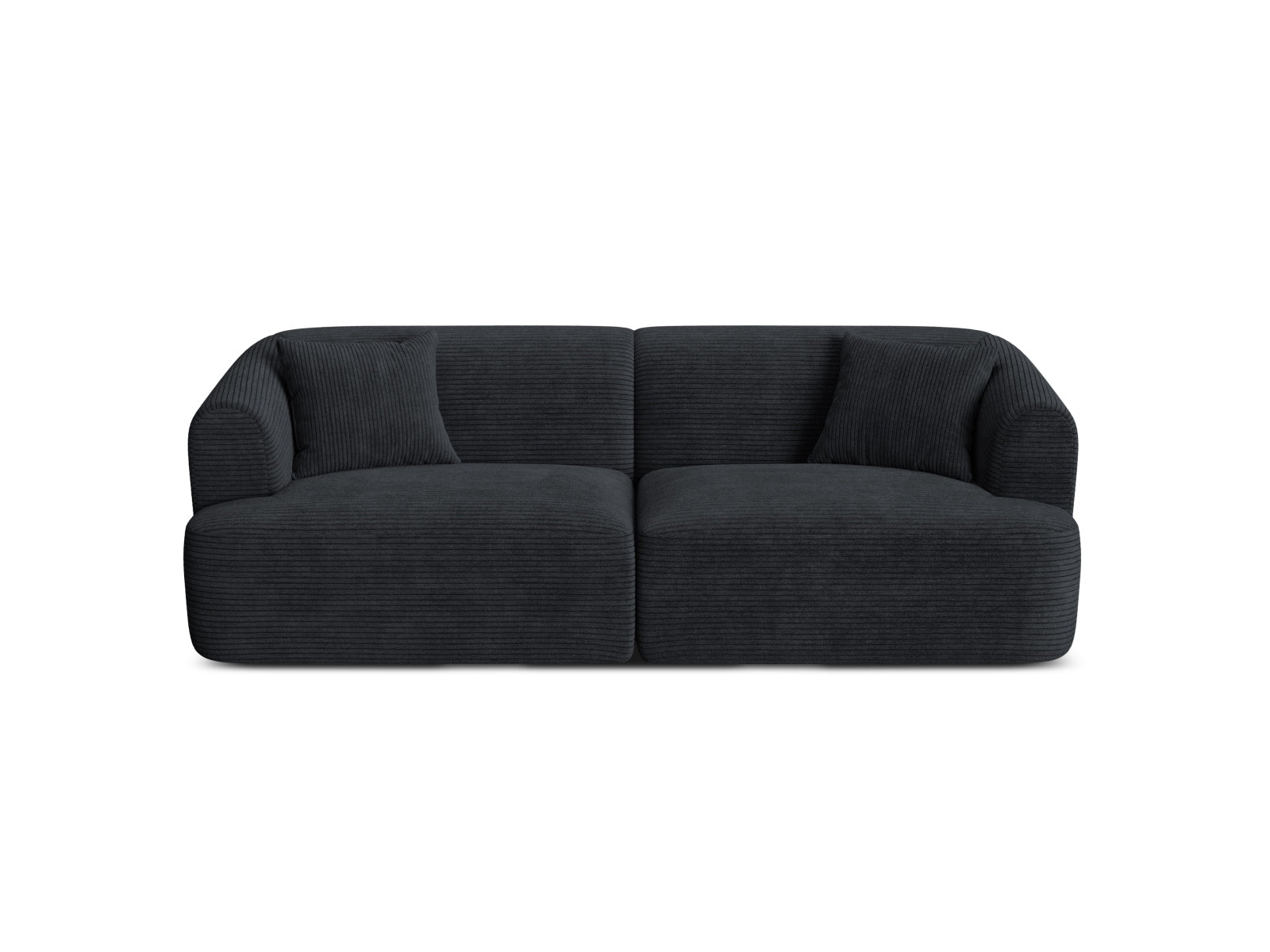 Campi Modular Sofa, 3 Seats, 220x90 cm — Black