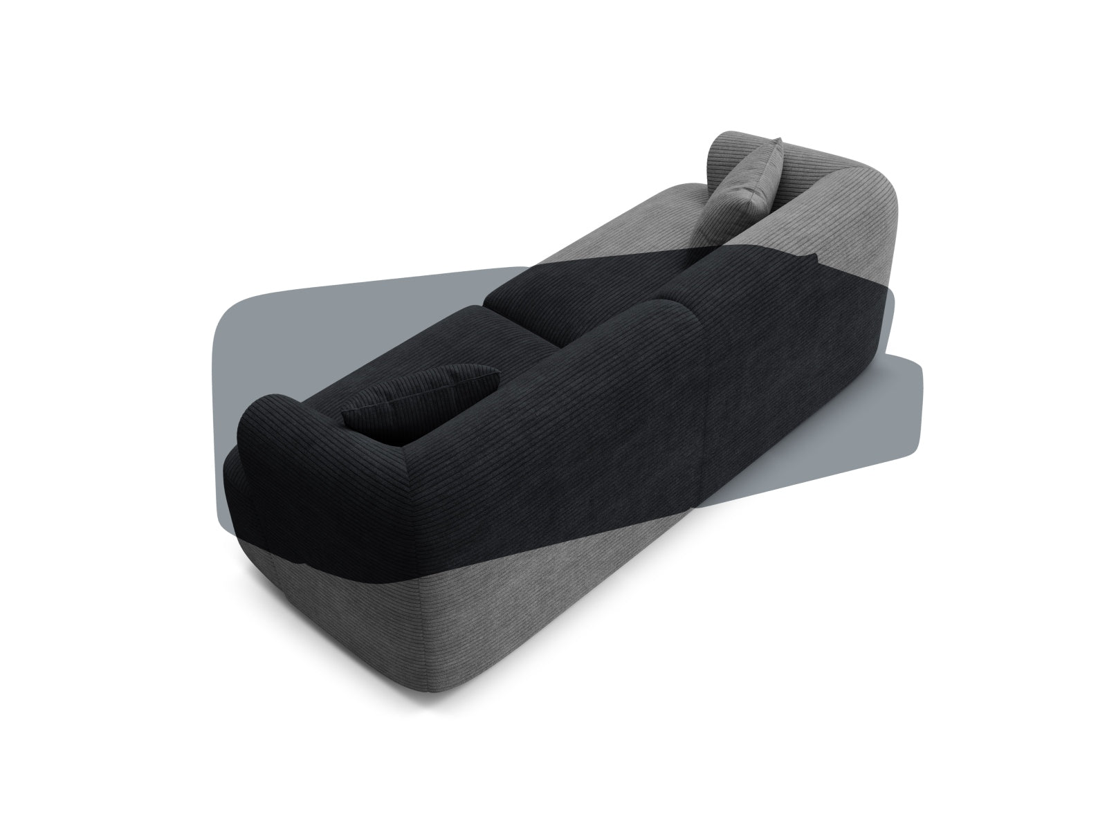 Campi Modular Sofa, 3 Seats, 220x90 cm