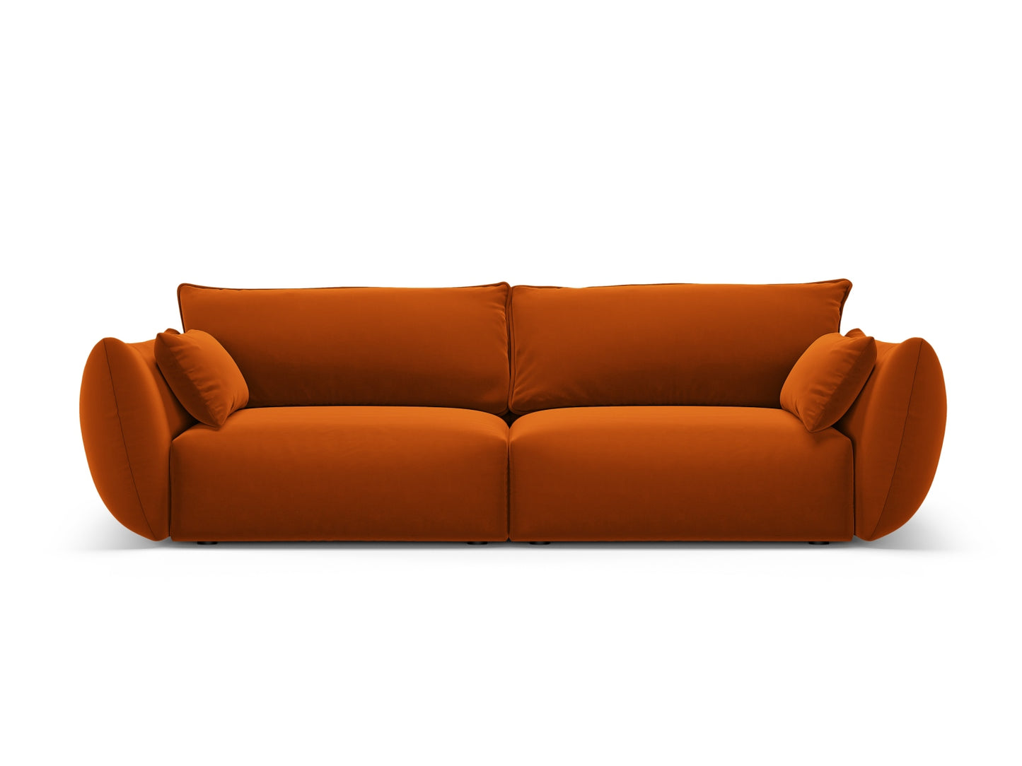 Matera Sofa, 3 Seats, 208x110 cm — Terracotta