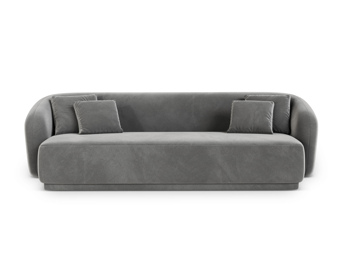 Gomera Sofa, 3 Seats, 220x93 cm — Grey