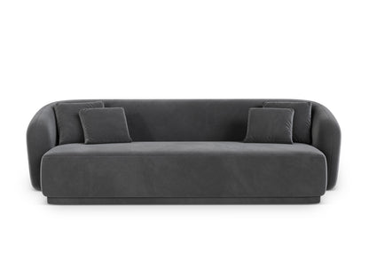 Gomera Sofa, 3 Seats, 220x93 cm — Dark Grey