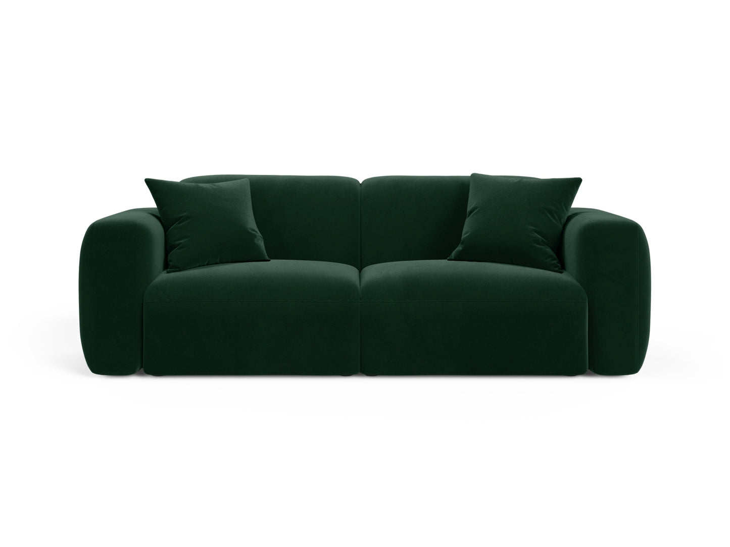 Strino Modular Sofa, 3 Seats, 220x98 cm — Bottle Green