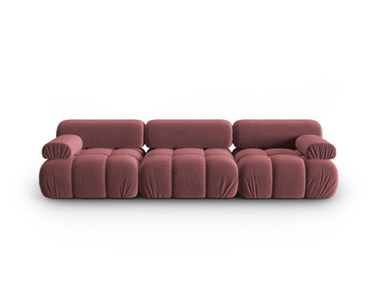 Cortina Modular Sofa, 3 Seats, 282x94 cm — Pink