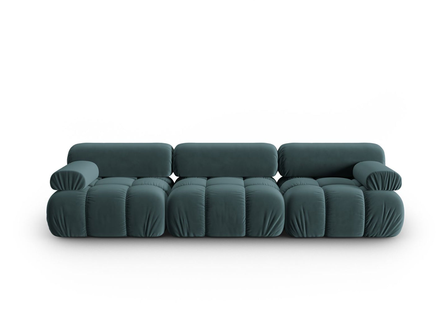 Cortina Modular Sofa, 3 Seats, 282x94 cm — Turquoise