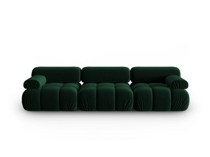 Cortina Modular Sofa, 3 Seats, 282x94 cm — Bottle Green