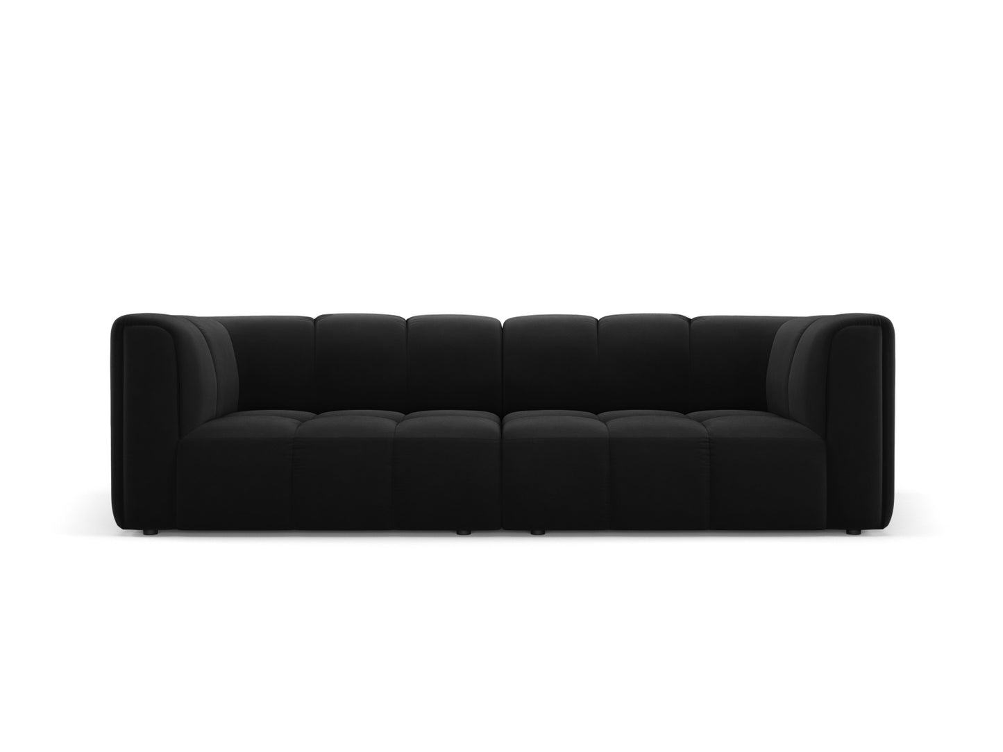 Moritz Modular Sofa, 3 Seats, 226x96 cm — Black