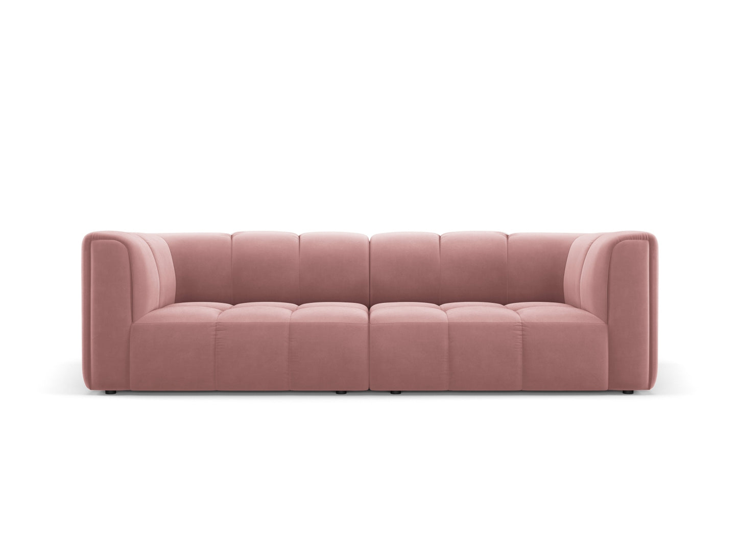 Moritz Modular Sofa, 3 Seats, 226x96 cm — Pink