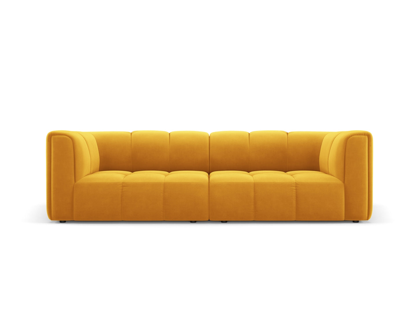 Moritz Modular Sofa, 3 Seats, 226x96 cm — Yellow