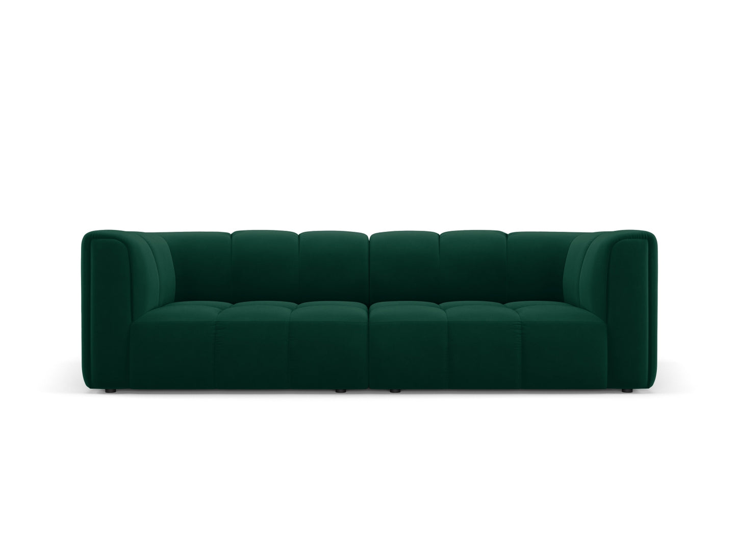 Moritz Modular Sofa, 3 Seats, 226x96 cm — Bottle Green
