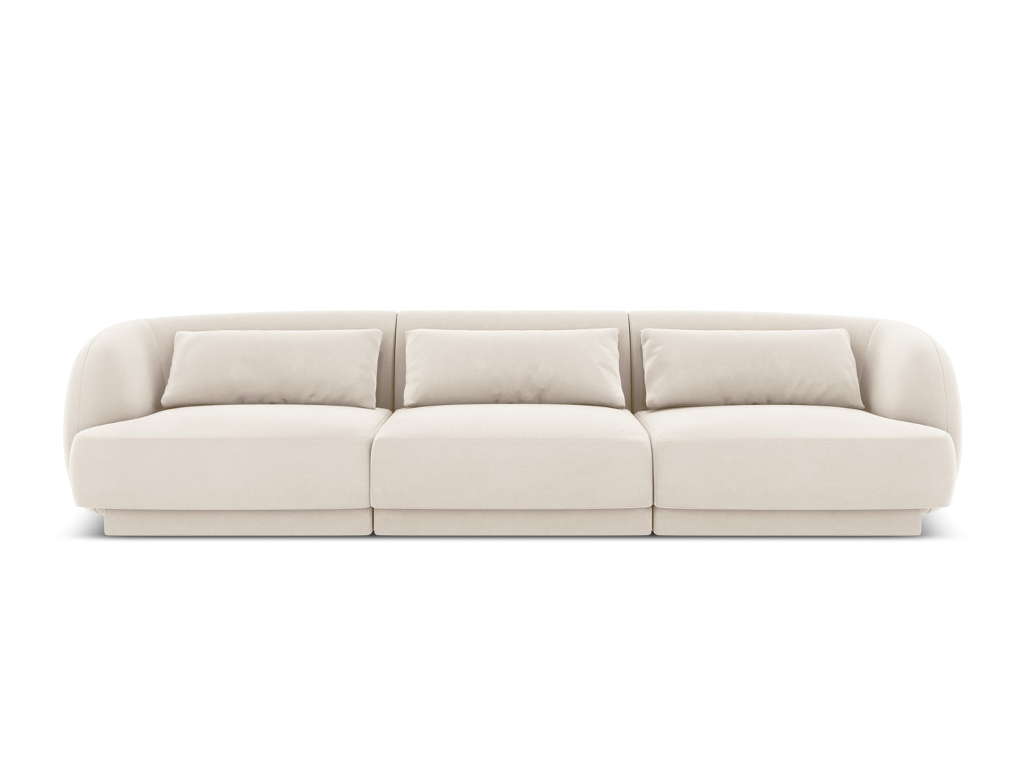 Tulum Sofa, 3 Seats, 255x90 cm — Light Beige