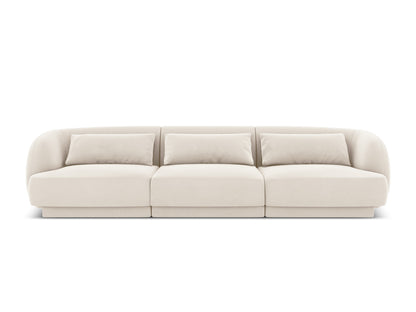Tulum Sofa, 3 Seats, 255x90 cm — Light Beige