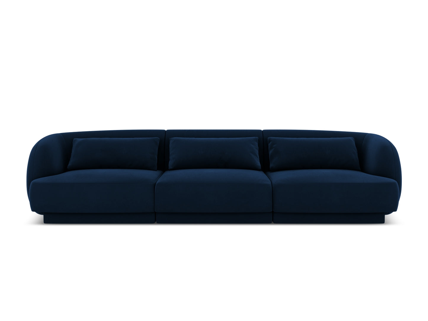 Tulum Sofa, 3 Seats, 255x90 cm — Royal Blue