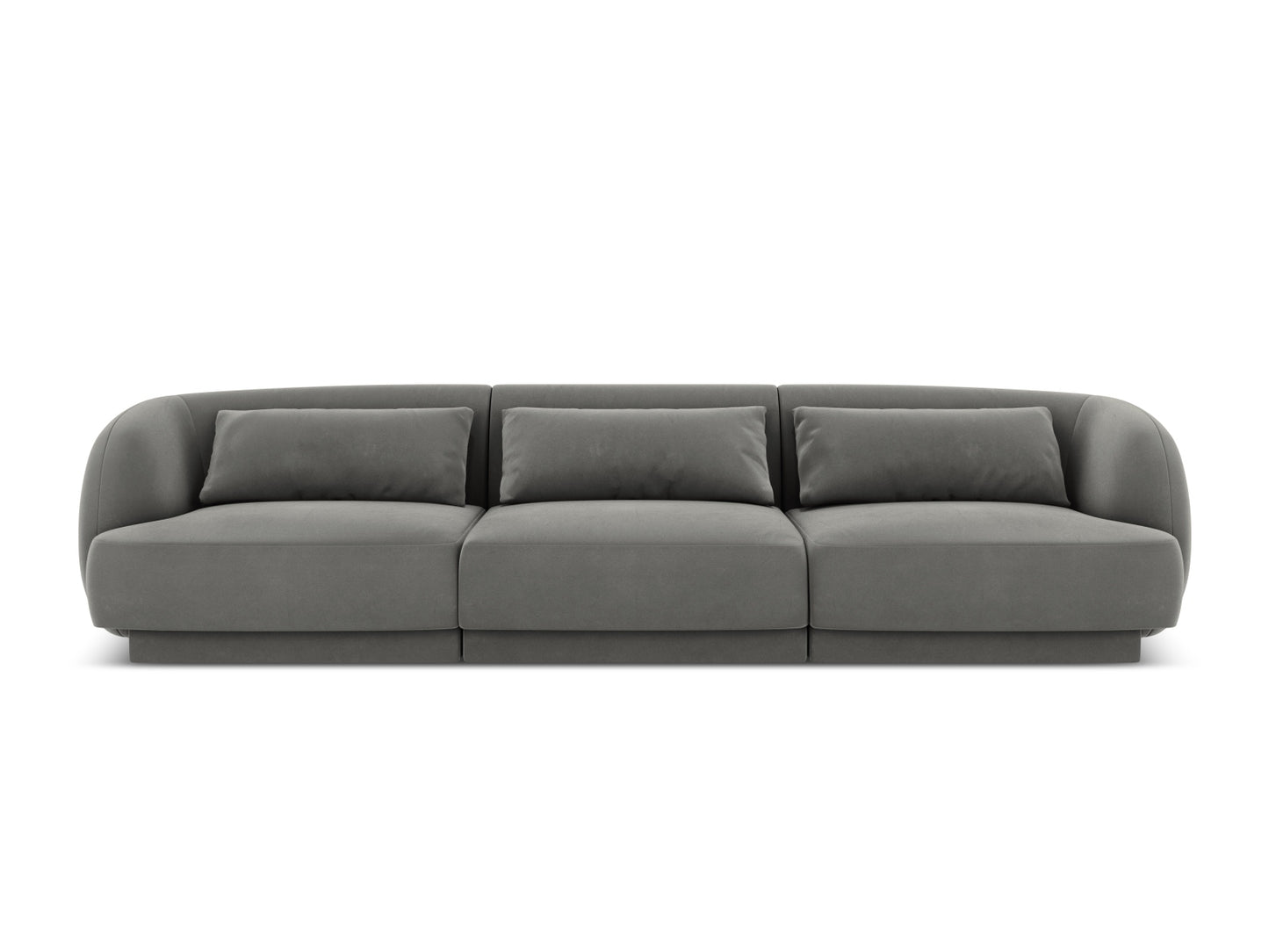 Tulum Sofa, 3 Seats, 255x90 cm — Light Grey